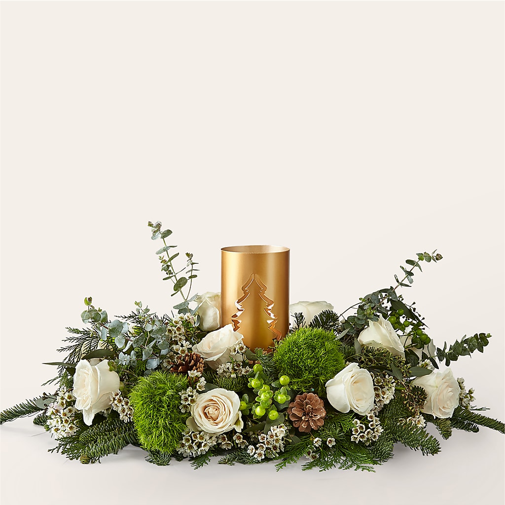 Chestnuts Roasting Centerpiece – Bath County Florist, Owingsville KY