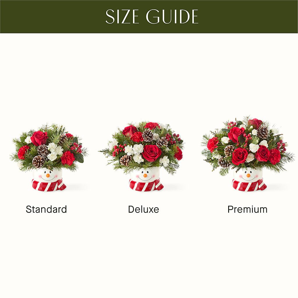Jolly Snowman Bouquet – Bath County Florist, Owingsville KY