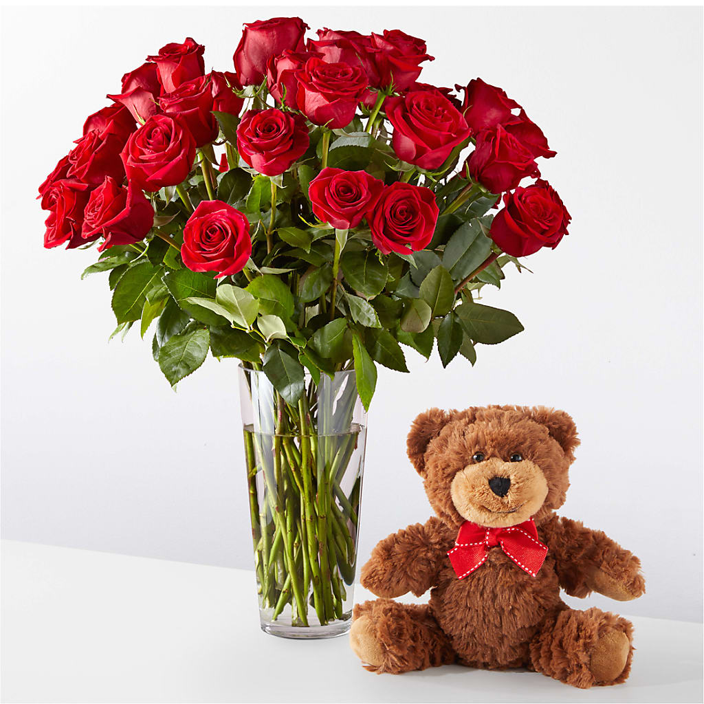Romantic Long Stem Red Rose Bouquet Bundles – Bath County Florist, Owingsville KY