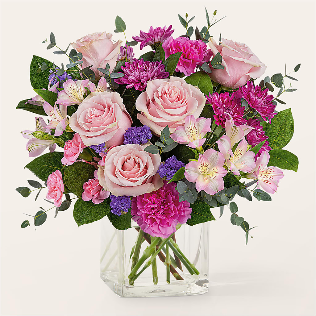 Rosy Radiance Bouquet – Bath County Florist, Owingsville KY