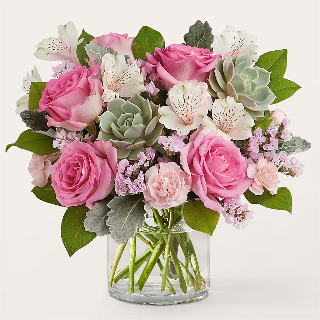 Dusty Rose Bouquet – Bath County Florist, Owingsville KY