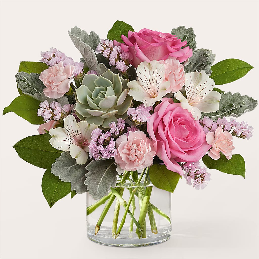 Dusty Rose Bouquet – Bath County Florist, Owingsville KY