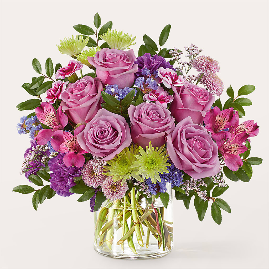 Glass Half Full Bouquet – Bath County Florist, Owingsville KY