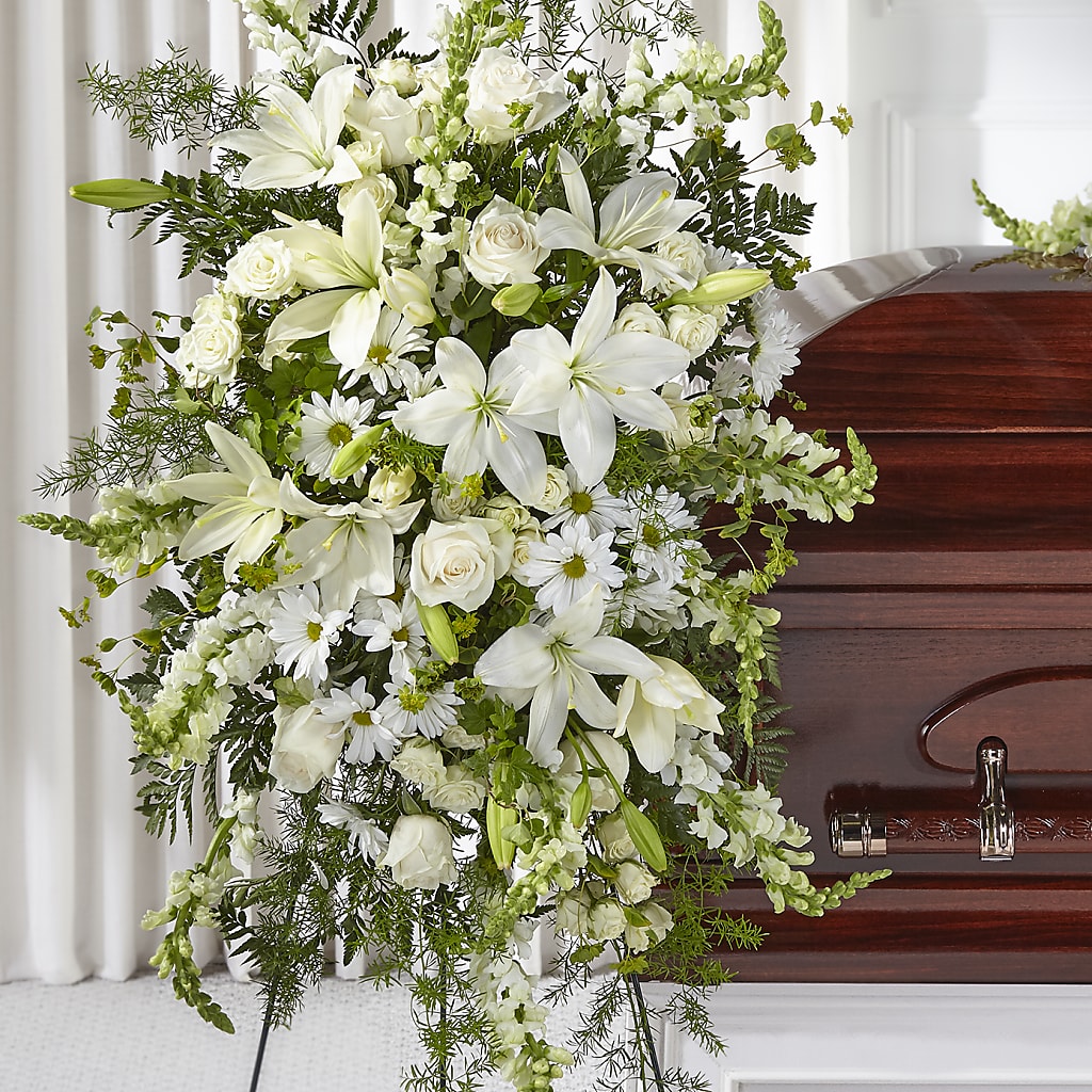 Loving Thoughts Standing Spray – Bath County Florist, Owingsville KY