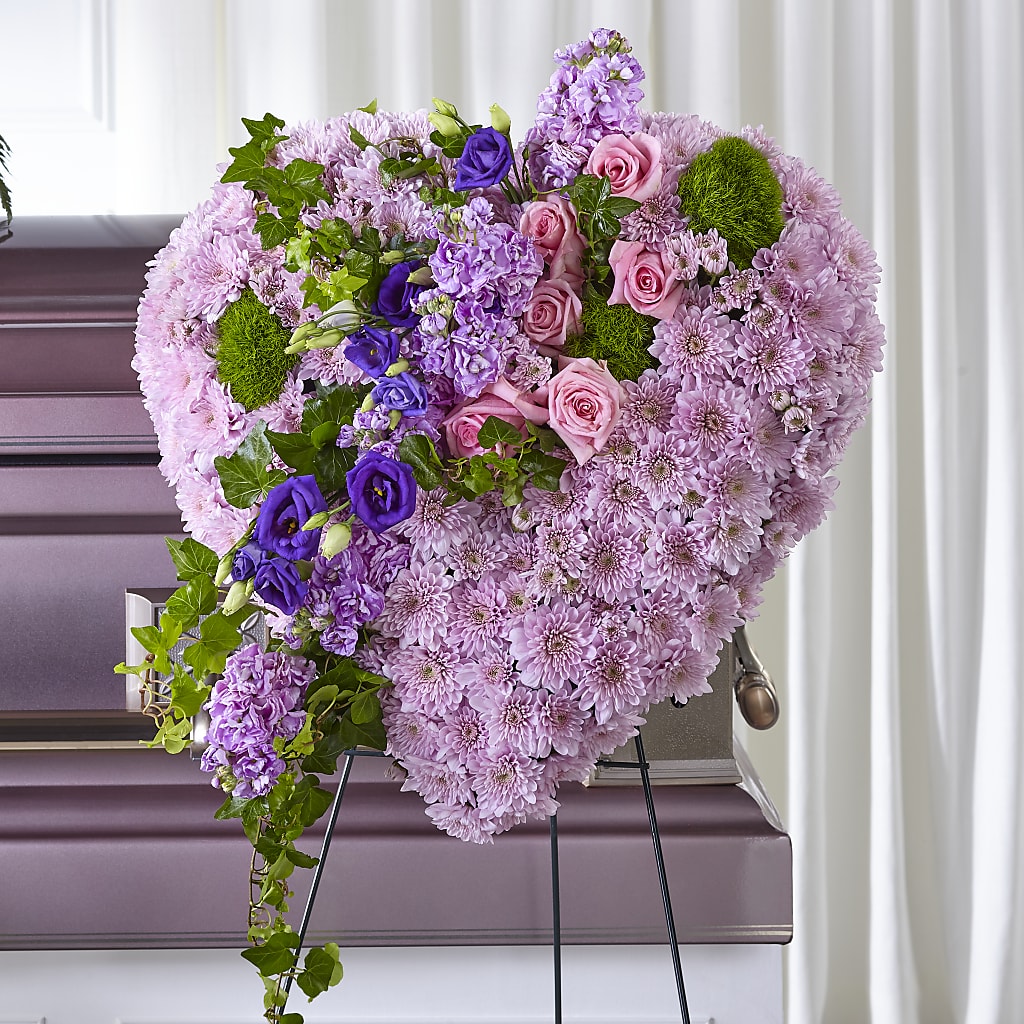 Treasured Love Standing Heart – Bath County Florist, Owingsville KY