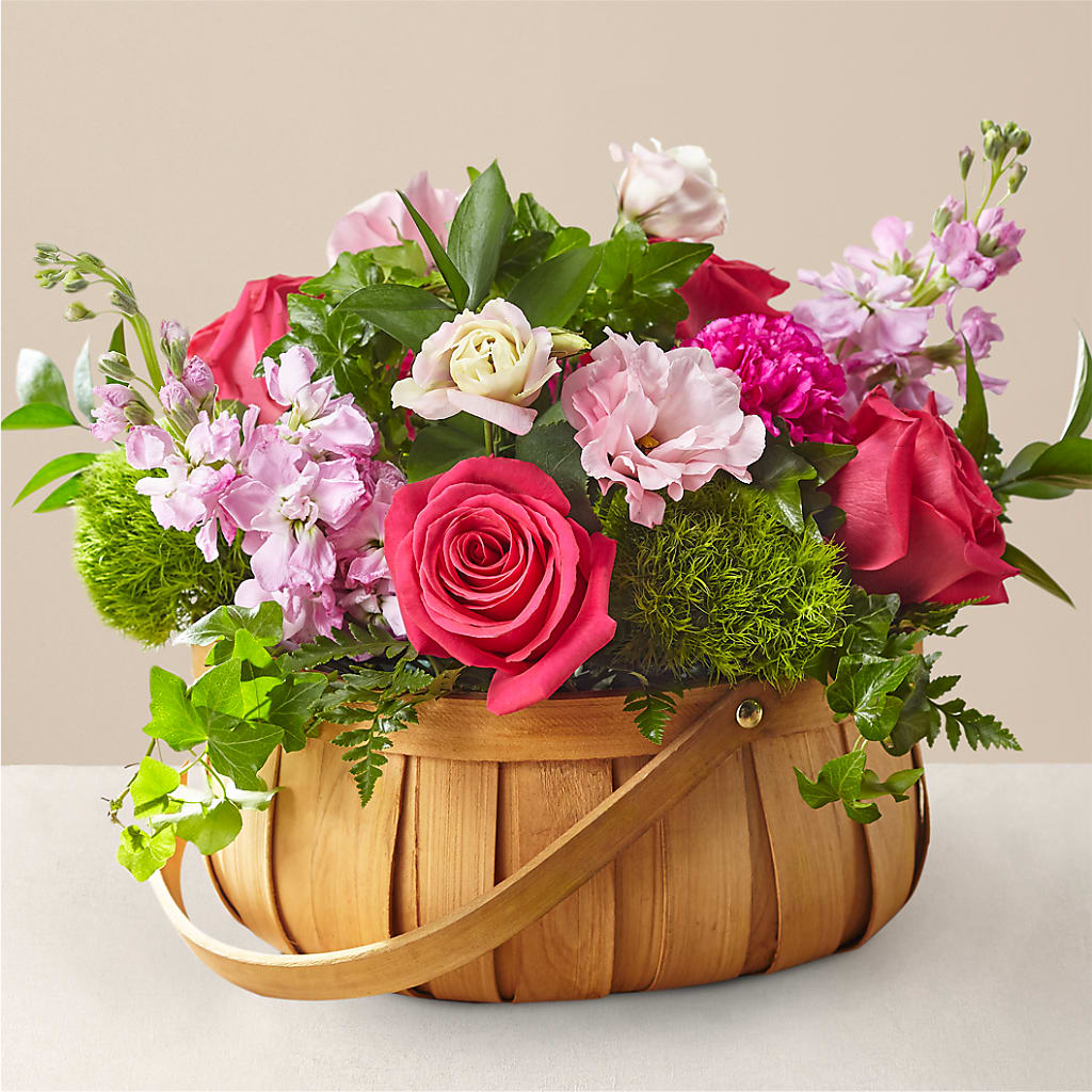 Radiance in Bloom Basket – Bath County Florist, Owingsville KY