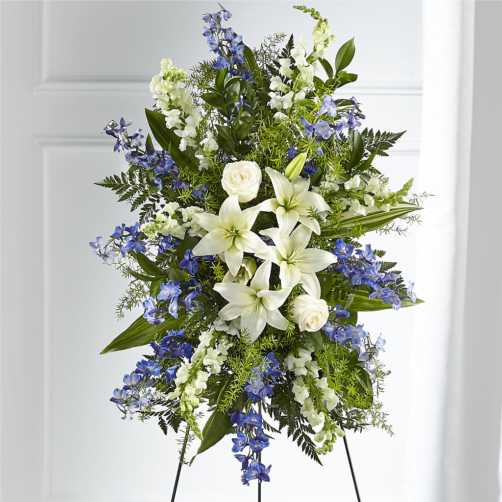 Faithful Friend Standing Spray – Bath County Florist, Owingsville KY