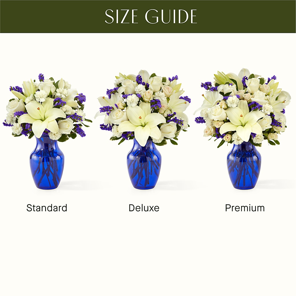 Sapphire Rush Bouquet – Bath County Florist, Owingsville KY