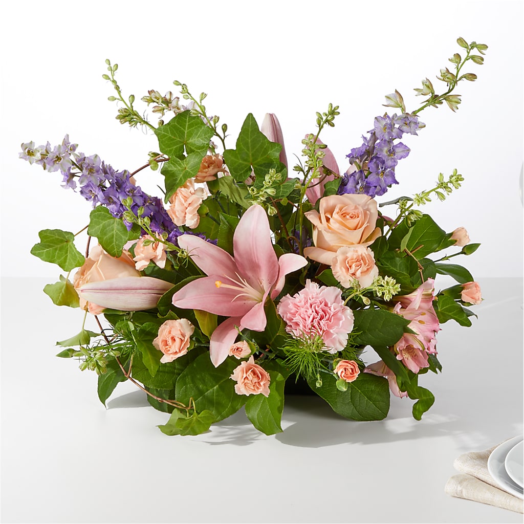 Blossom Time Centerpiece – Bath County Florist, Owingsville KY