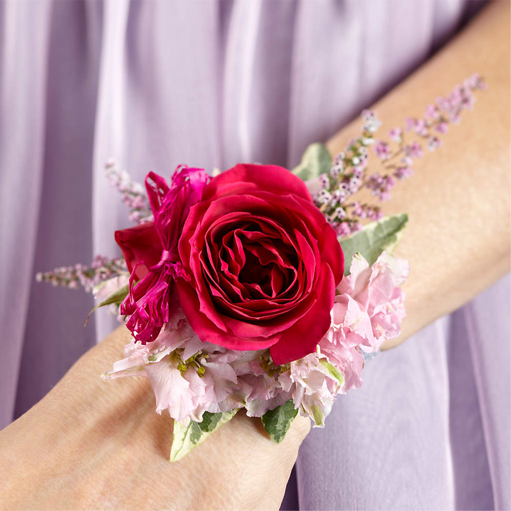 Rose Charm Corsage – Bath County Florist, Owingsville KY