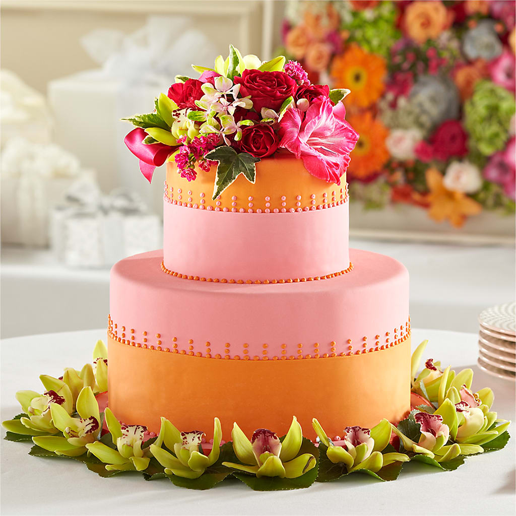 Sweet Citrus Cake Decor – Bath County Florist, Owingsville KY