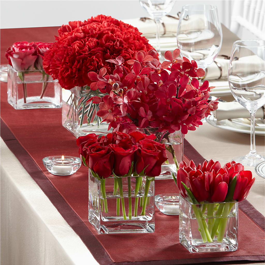Modern Grace Centerpiece – Bath County Florist, Owingsville KY