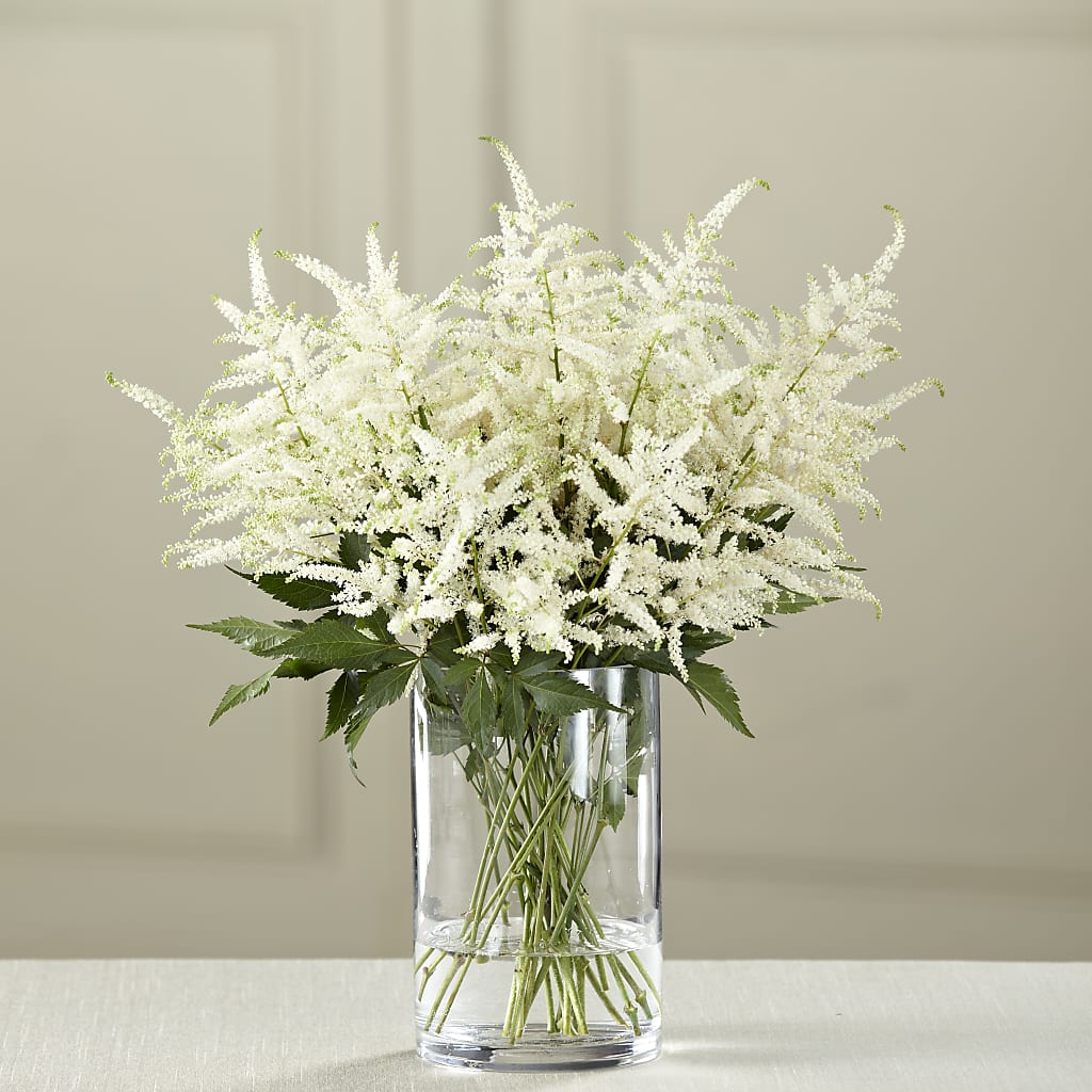 White Astilbe Bouquet – Bath County Florist, Owingsville KY