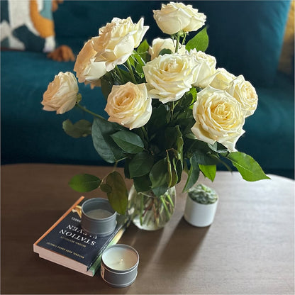 Long Stem Yellow Rose Bouquet –  Bath County Florist, Owingsville KY