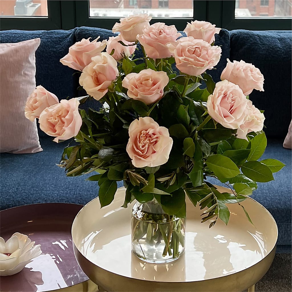 Long Stem Pink Rose Bouquet –  Bath County Florist, Owingsville KY