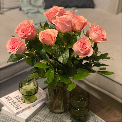 Long Stem Pink Rose Bouquet –  Bath County Florist, Owingsville KY