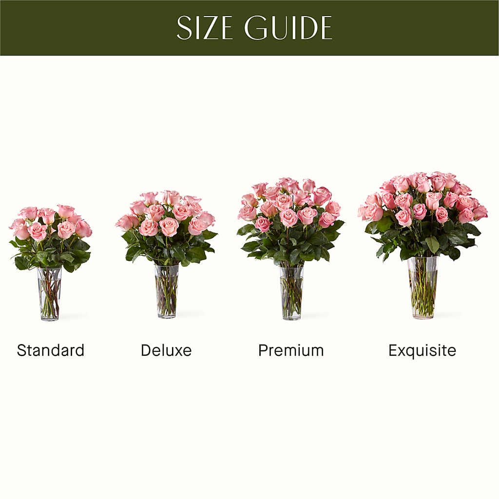 Long Stem Pink Rose Bouquet –  Bath County Florist, Owingsville KY