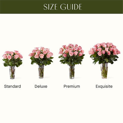 Long Stem Pink Rose Bouquet –  Bath County Florist, Owingsville KY