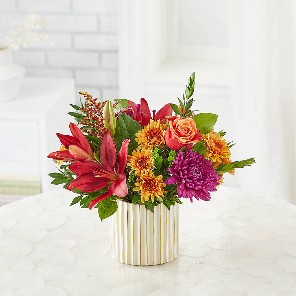 Burgundy Landscape Bouquet –  Bath County Florist, Owingsville KY