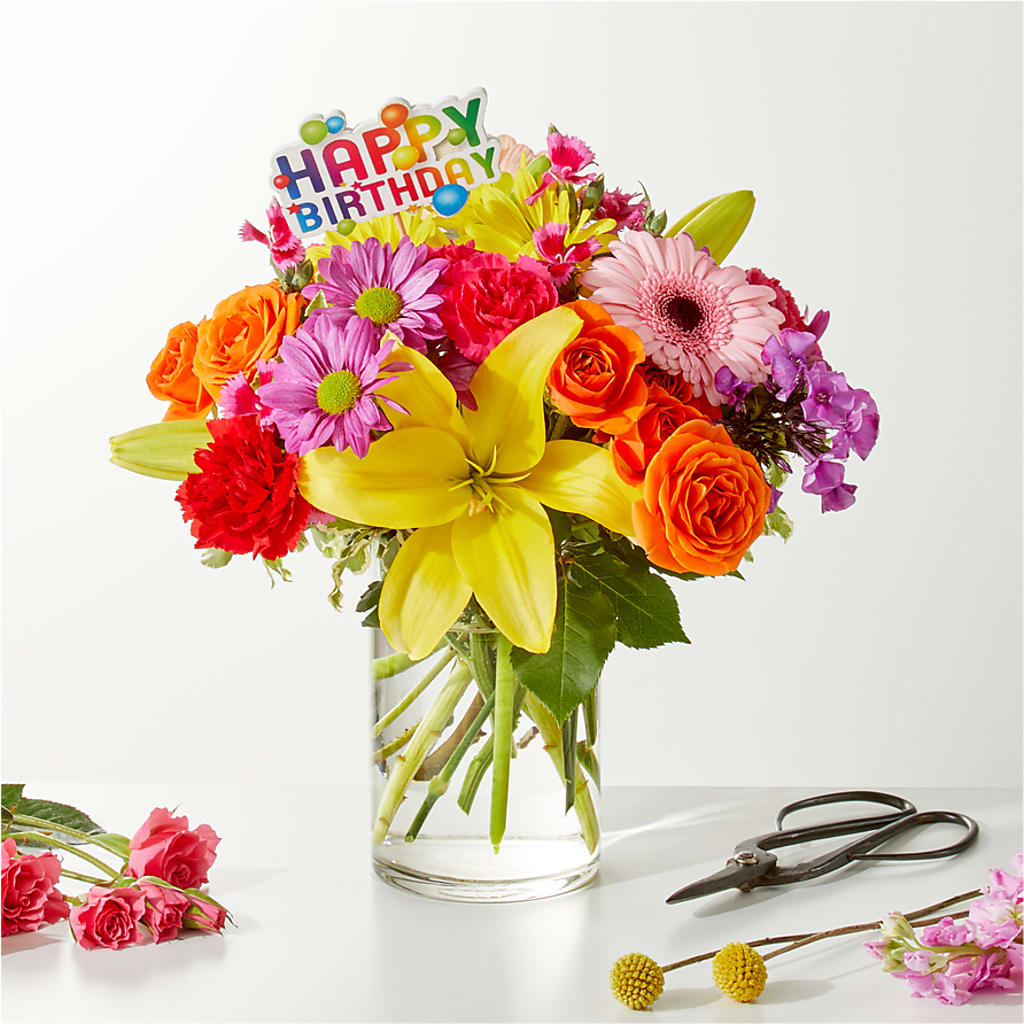 Cue the Confetti - A Florist Original –  Bath County Florist, Owingsville KY