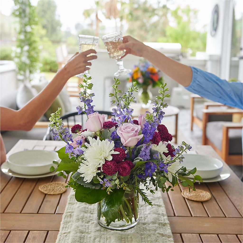 Violet Frost Bouquet –  Bath County Florist, Owingsville KY