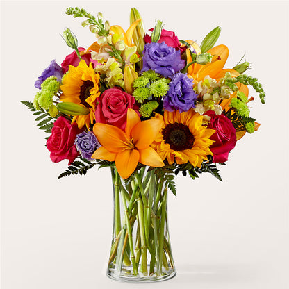 Double Rainbow Bouquet