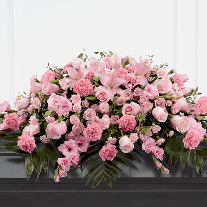 Garden of Comfort Casket Spray (Standard) –  Bath County Florist, Owingsville KY