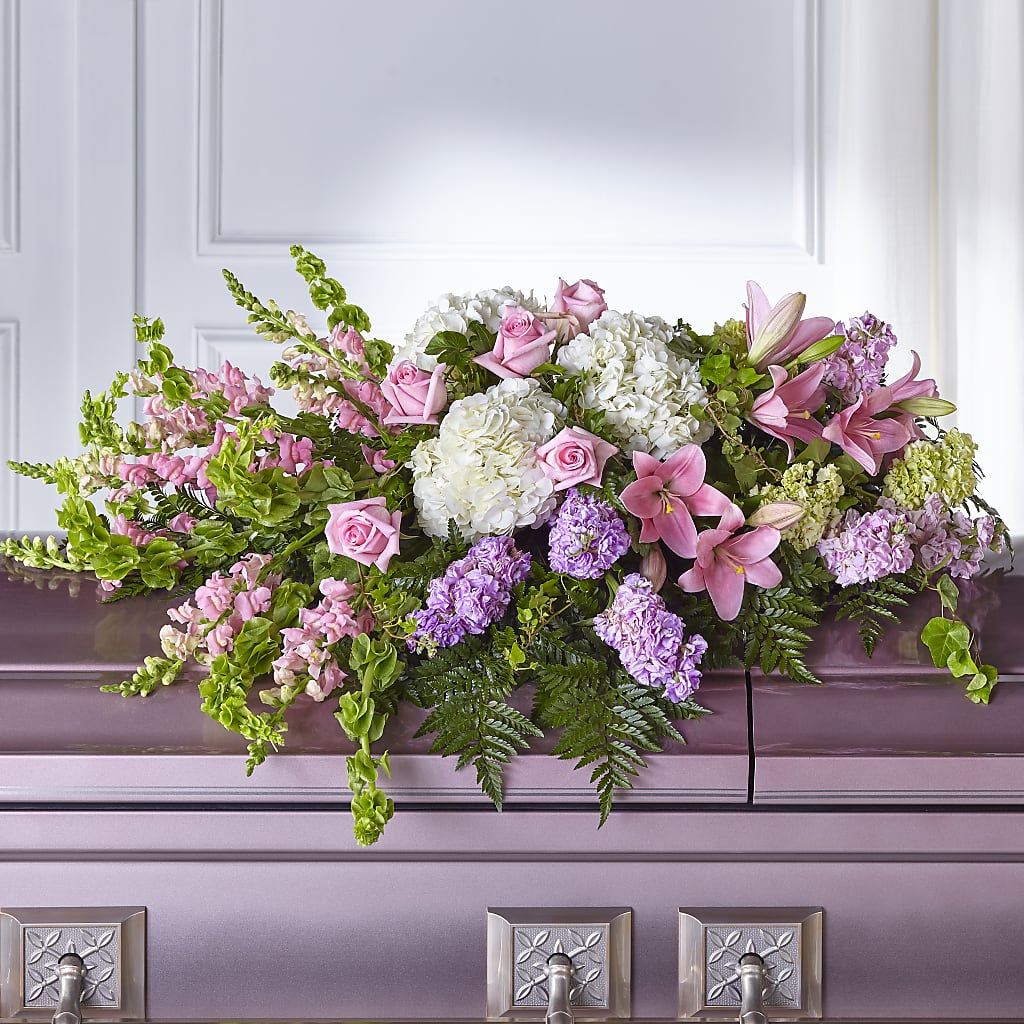 Life's Gratitude Casket Spray –  Bath County Florist, Owingsville KY