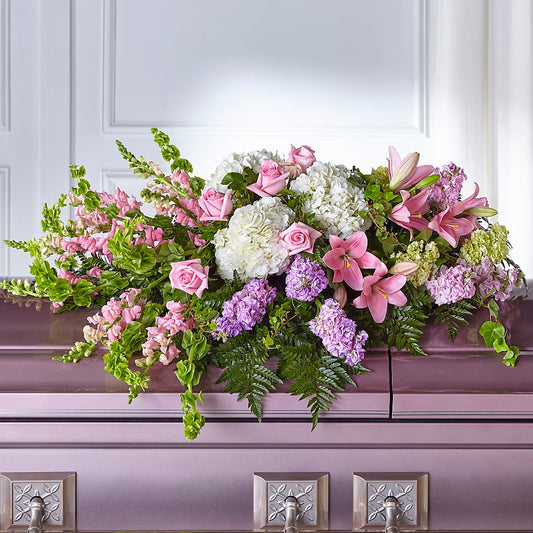 Life's Gratitude Casket Spray –  Bath County Florist, Owingsville KY