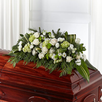 Hopeful Gesture Casket Spray –  Bath County Florist, Owingsville KY