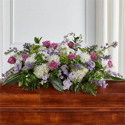Meadows of Serenity Casket Spray –  Bath County Florist, Owingsville KY