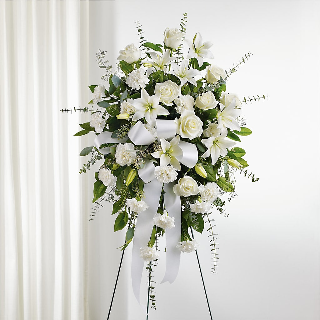 With Care Standing Spray –  Bath County Florist, Owingsville KY