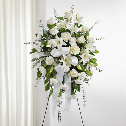 With Care Standing Spray –  Bath County Florist, Owingsville KY