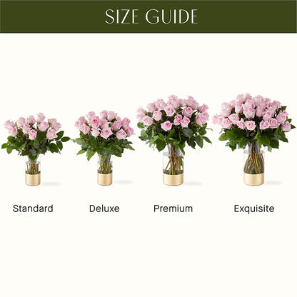 Picture Perfect Pink Rose Bouquet –  Bath County Florist, Owingsville KY