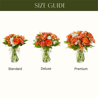 Apricot Glow Bouquet –  Bath County Florist, Owingsville KY