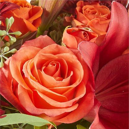 Crimson Leaves Bouquet –  Bath County Florist, Owingsville KY
