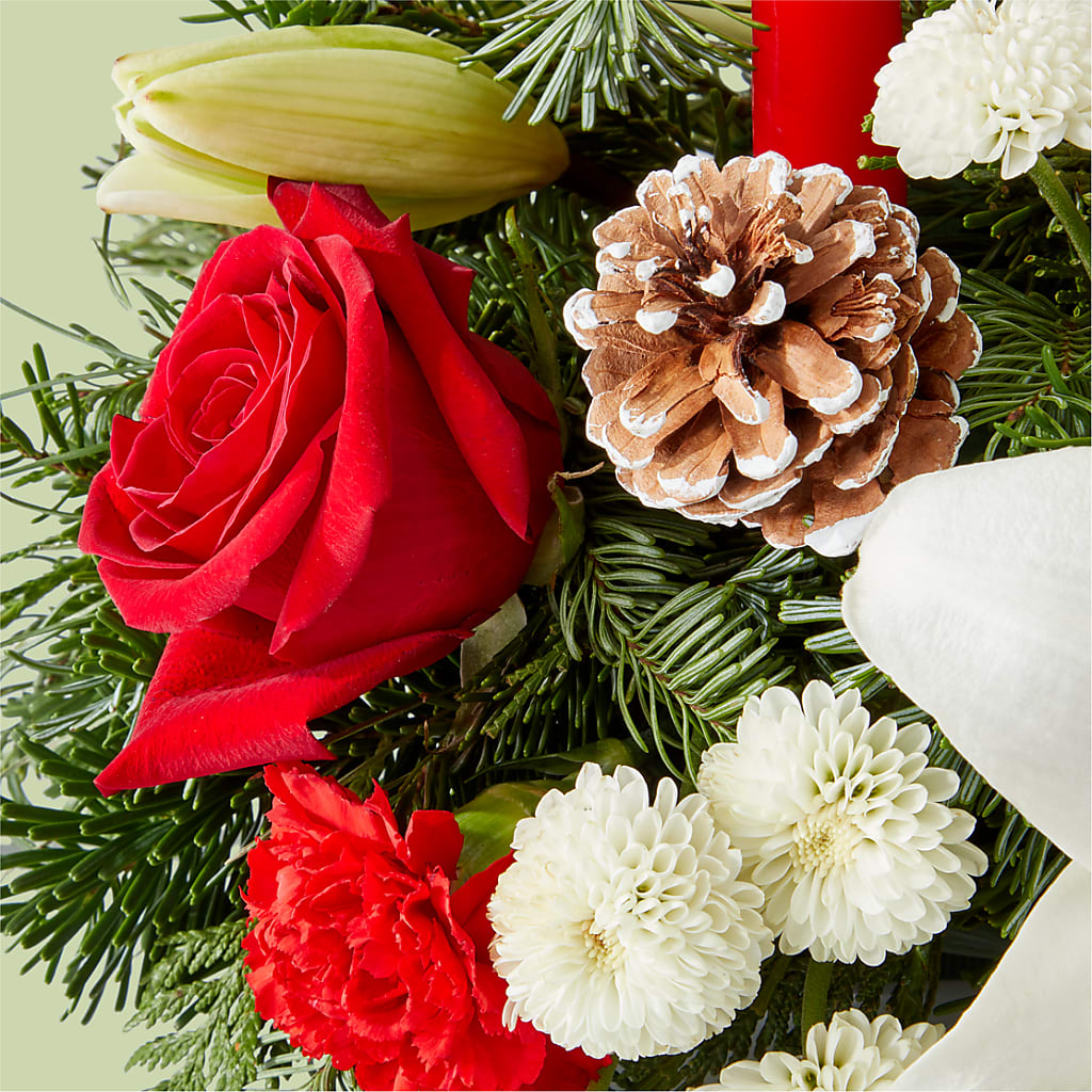Seasonal Festivities Centerpiece –  Bath County Florist, Owingsville KY