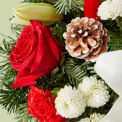 Seasonal Festivities Centerpiece –  Bath County Florist, Owingsville KY