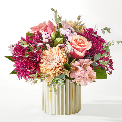 Berry Cobbler Bouquet with Ivory Vase –  Bath County Florist, Owingsville KY