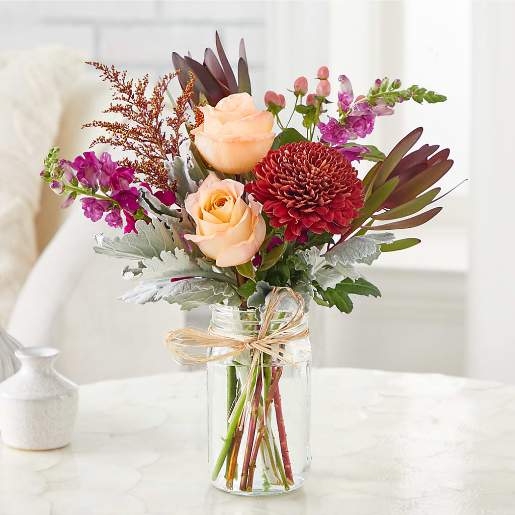 Moody Hues Bouquet –  Bath County Florist, Owingsville KY