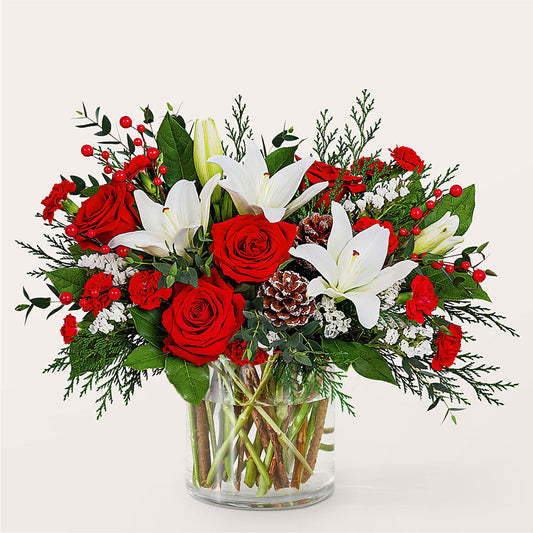 Best in Snow Bouquet –  Bath County Florist, Owingsville KY