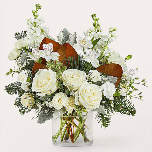 Fresh Snowfall Bouquet –  Bath County Florist, Owingsville KY