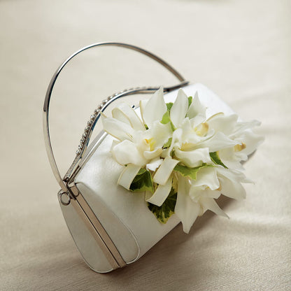 White Purse Decor –  Bath County Florist, Owingsville KY